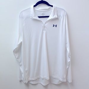 White Athletic pull over